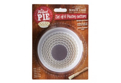 Mason Cash Double Edged Pastry Cutters (set of 6)